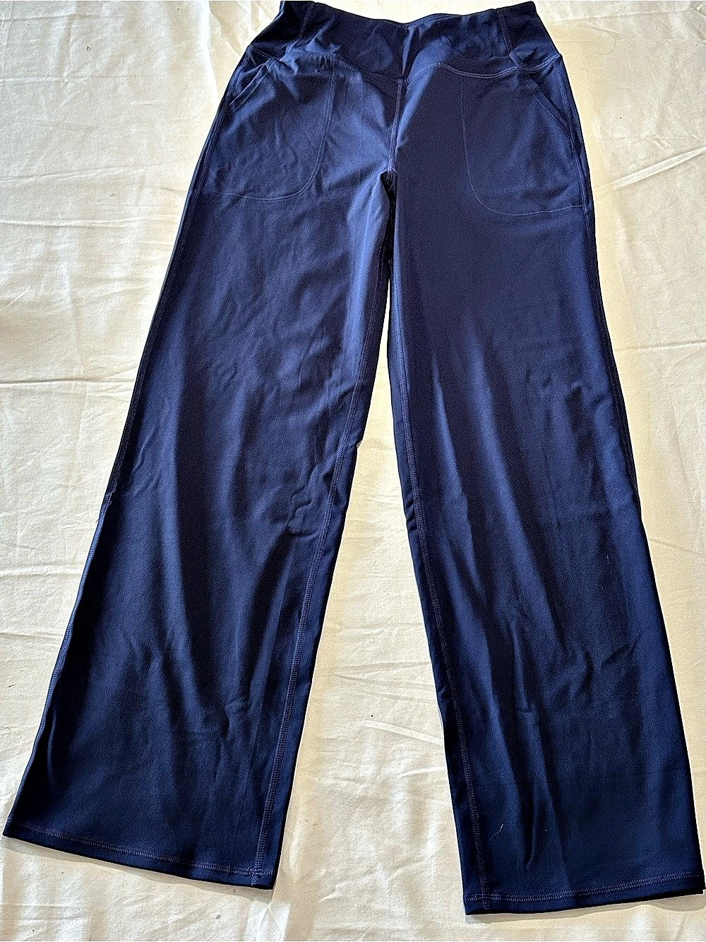 Women'Small Flare Pants in Blue Size Small Like New